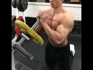 easy exercise on the middle of the chest