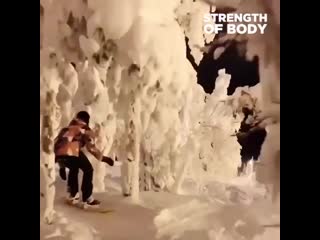 night snowboarding in finland